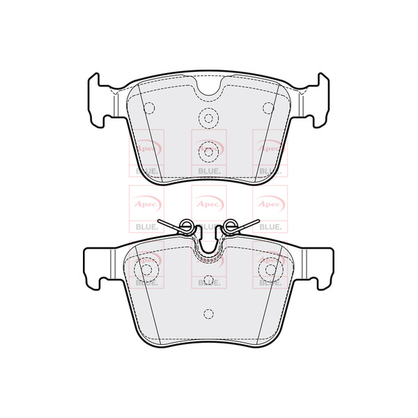 BRAKE PADS (REAR) (R90) image