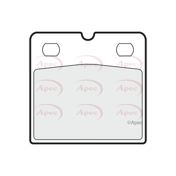 APEC BRAKE PADS (REAR) (R90) image