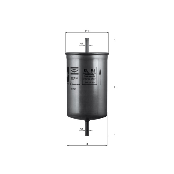 FUEL FILTER - IN-LINE image