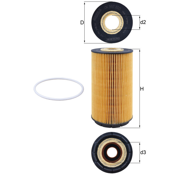 OIL FILTER - ELEMENT image