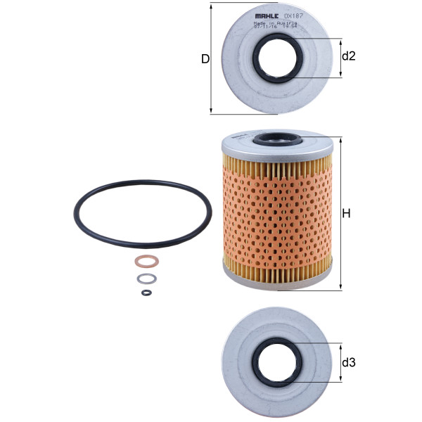 OIL FILTER - ELEMENT image
