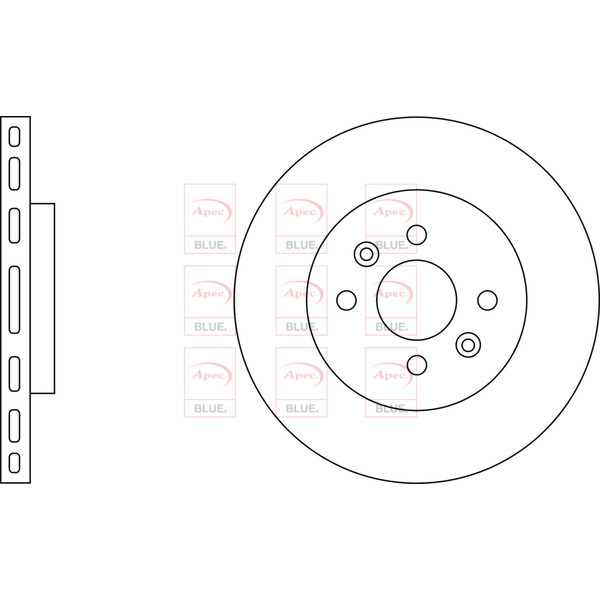 BRAKE DISC (FRONT) (SINGLE) image