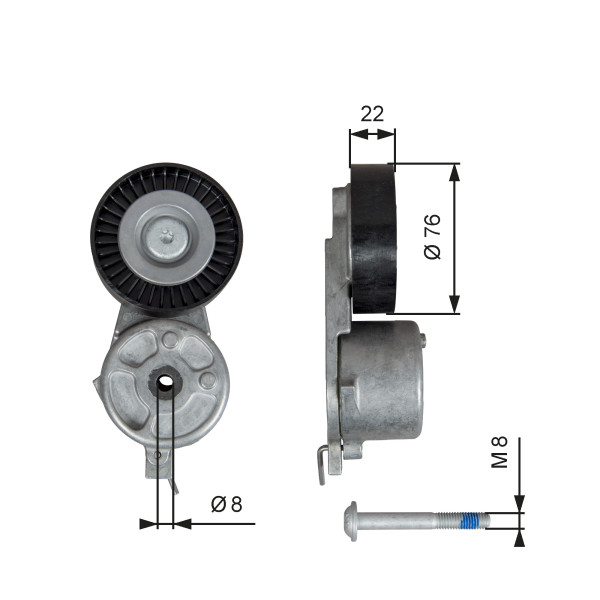 DRIVEALIGN TENSIONER image