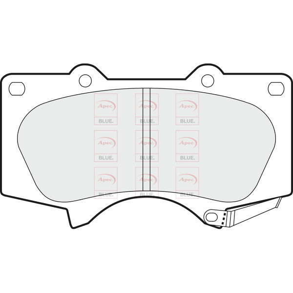BRAKE PADS (FRONT) (R90) image