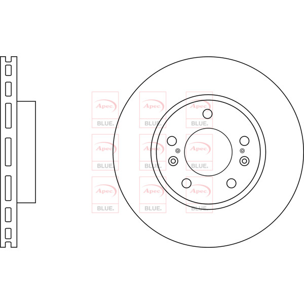 BRAKE DISC (FRONT) (SINGLE) image