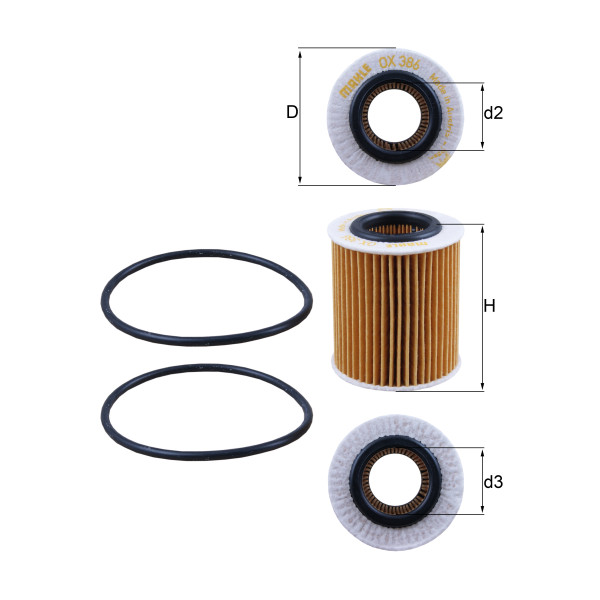 OIL FILTER - ELEMENT image