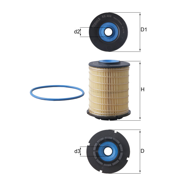 FUEL FILTER - ELEMENT image