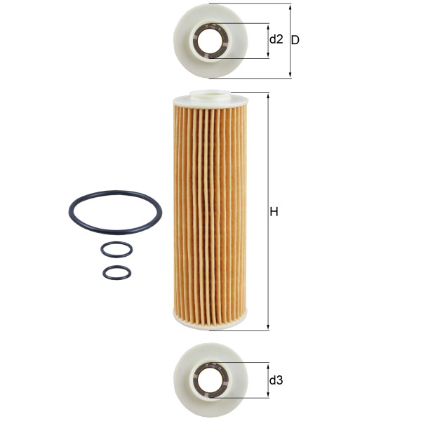 OIL FILTER - ELEMENT image