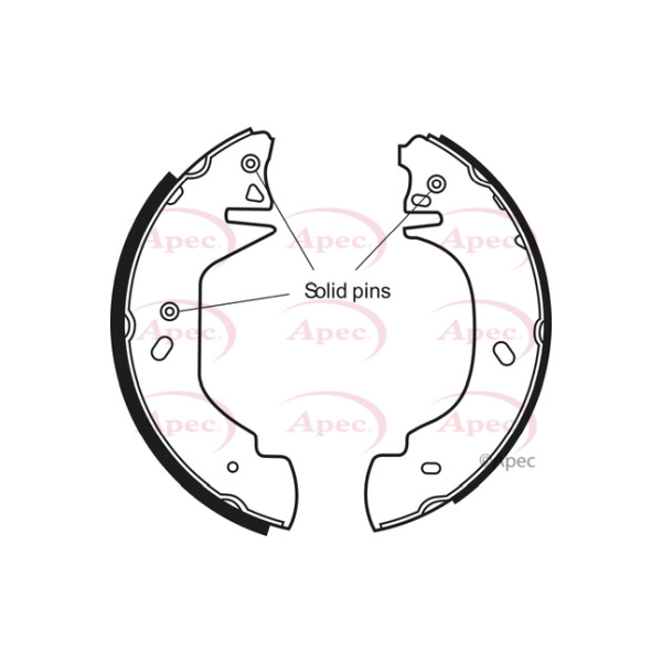 APEC BRAKE SHOE image
