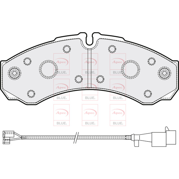 BRAKE PADS (REAR) (R90) image