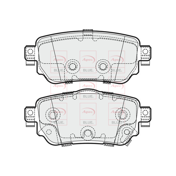 BRAKE PADS (REAR) (R90) image