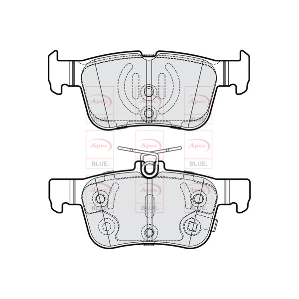 BRAKE PADS (REAR) (R90) image