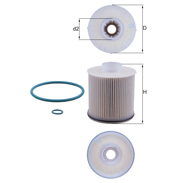 FUEL FILTER - ELEMENT image