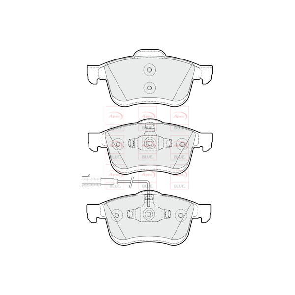 BRAKE PADS (FRONT) (R90) image