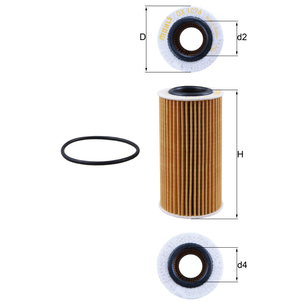 OIL FILTER - ELEMENT image