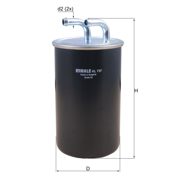 FUEL FILTER - IN-LINE image