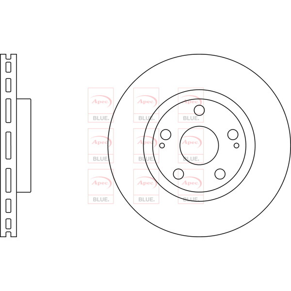BRAKE DISC (FRONT) (SINGLE) image