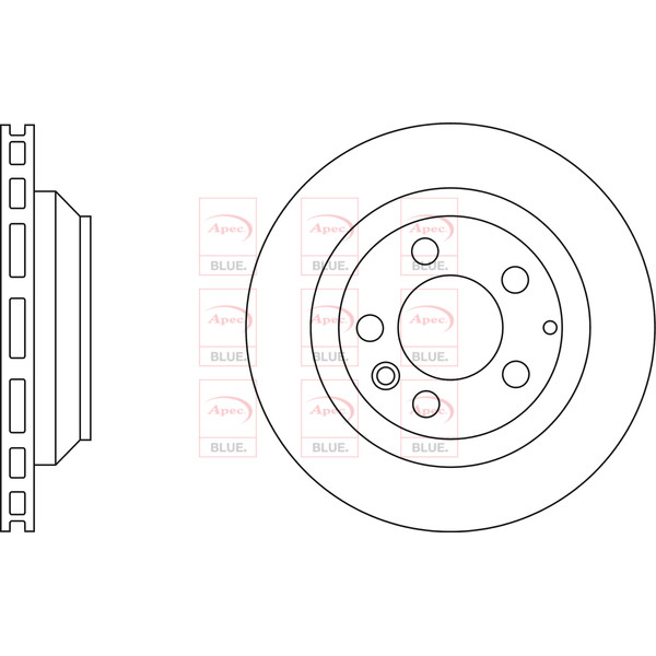 BRAKE DISC (REAR) (SINGLE) image