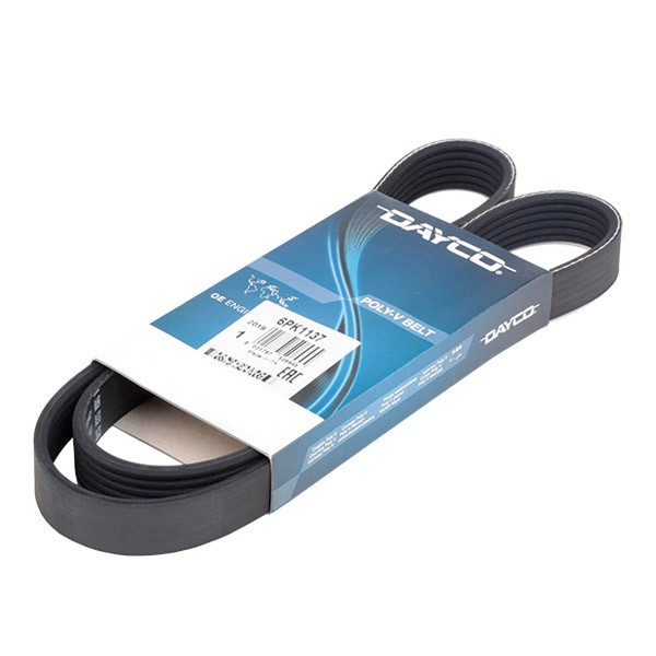 RIBBED POLY VEE AUXILIARY BELT image