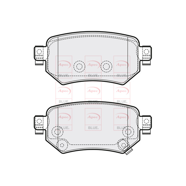 BRAKE PADS (REAR) (R90) image
