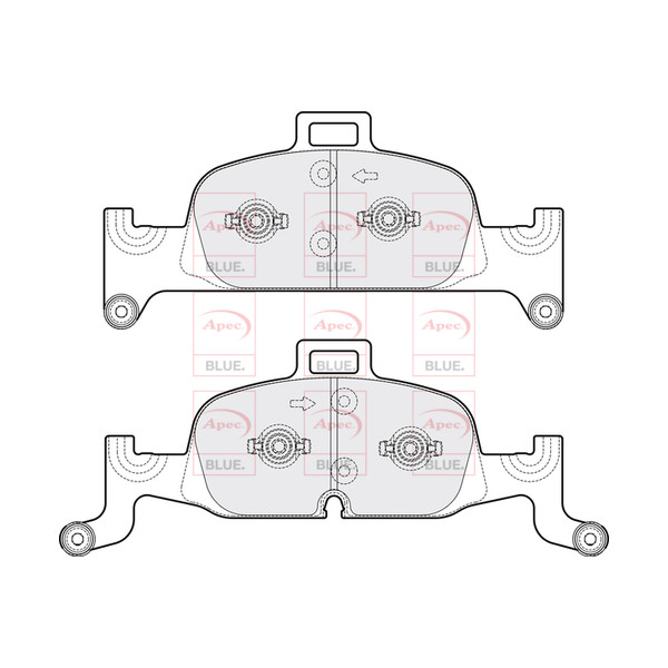 BRAKE PADS (FRONT) (R90) image