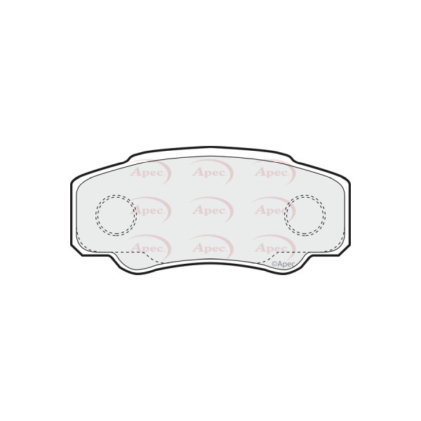 APEC BRAKE PADS (REAR) (R90) image