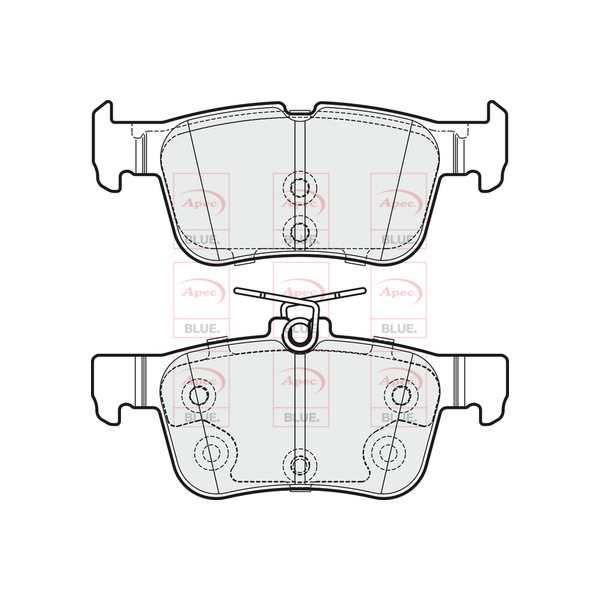 BRAKE PADS (REAR) (R90) image