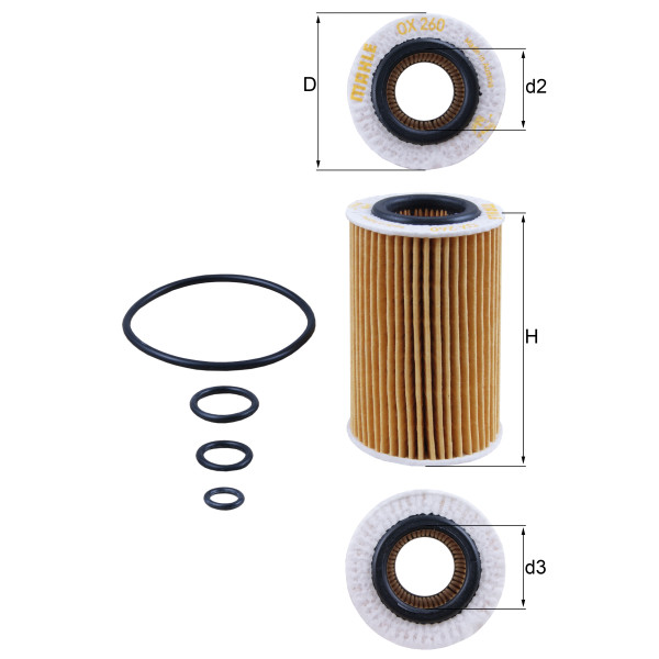 OIL FILTER - ELEMENT image