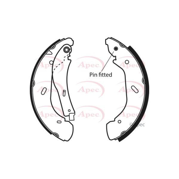 APEC BRAKE SHOE image