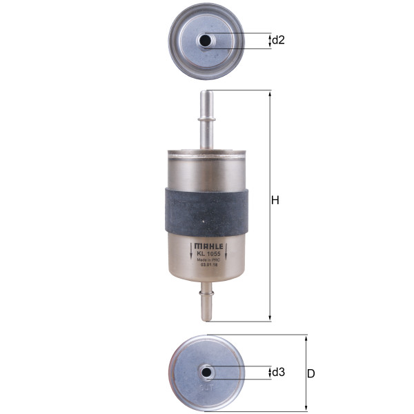 FUEL FILTER - IN-LINE image