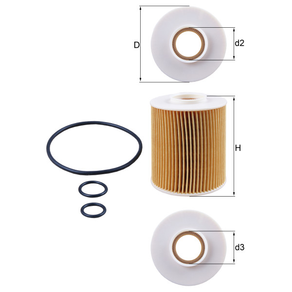 OIL FILTER - ELEMENT image