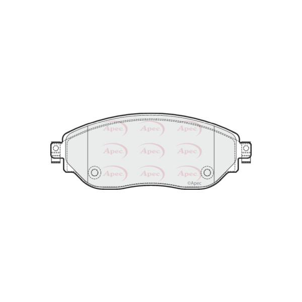 APEC BRAKE PADS (FRONT) (R90) image