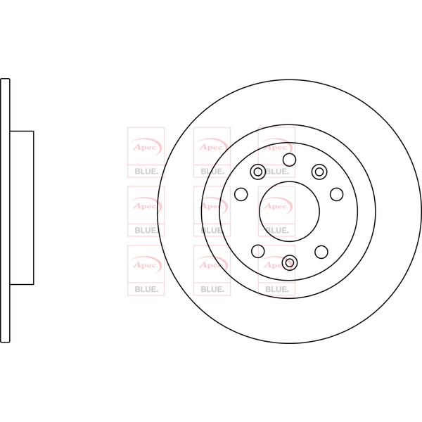 BRAKE DISC (REAR) (SINGLE) image