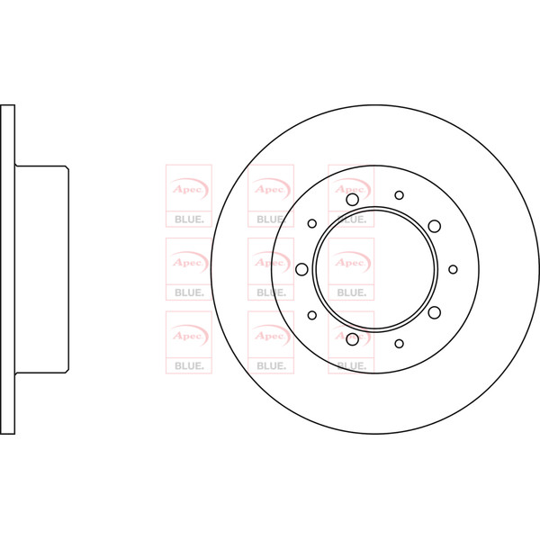 BRAKE DISC (REAR) (SINGLE) image