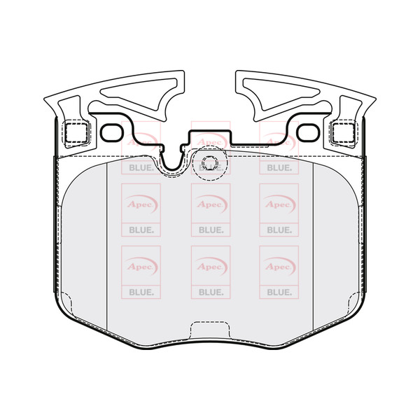 BRAKE PADS (FRONT) (R90) image