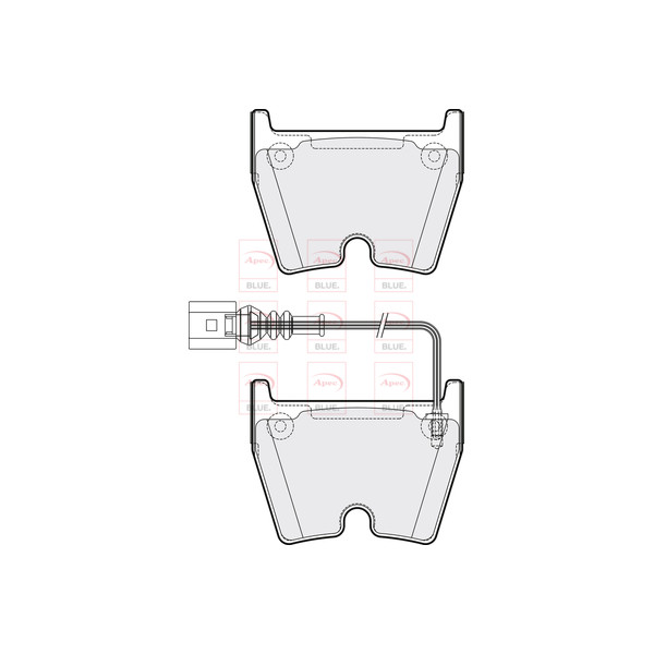 BRAKE PADS (FRONT) (R90) image