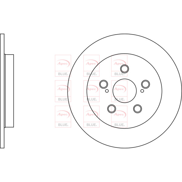 BRAKE DISC (REAR) (SINGLE) image