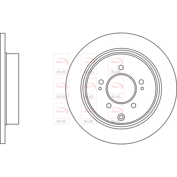 BRAKE DISC (REAR) (SINGLE) image
