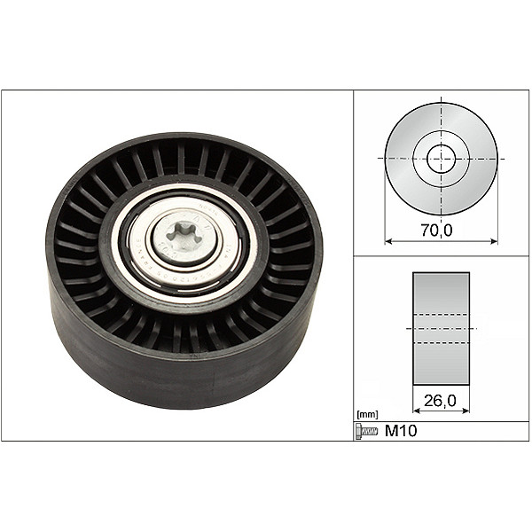 ABDS DEFLECTION PULLEY image