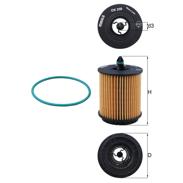 OIL FILTER - ELEMENT image