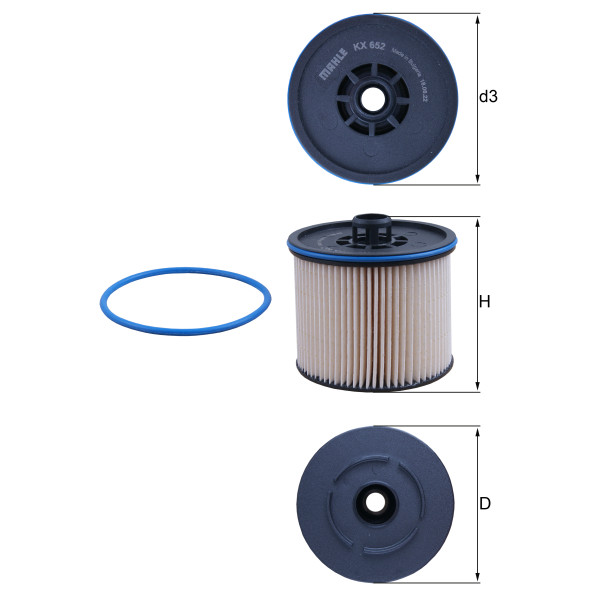FUEL FILTER - ELEMENT image