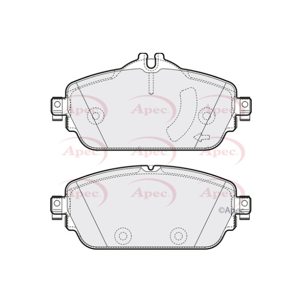 APEC BRAKE PADS (FRONT) (R90) image