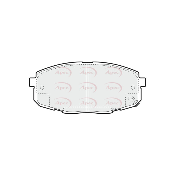 APEC BRAKE PADS (FRONT) (R90) image
