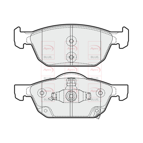BRAKE PADS (FRONT) (R90) image