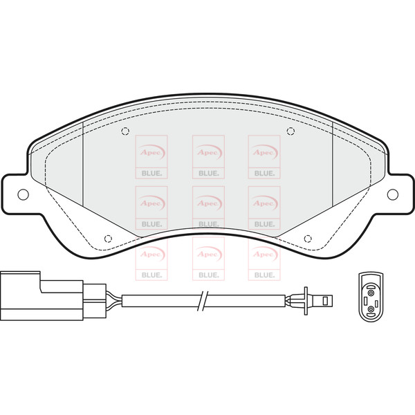 BRAKE PADS (FRONT) (R90) image