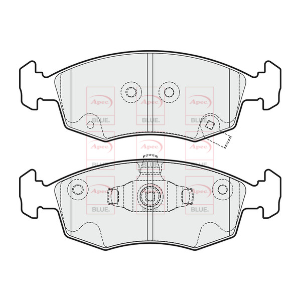 BRAKE PADS (FRONT) (R90) image