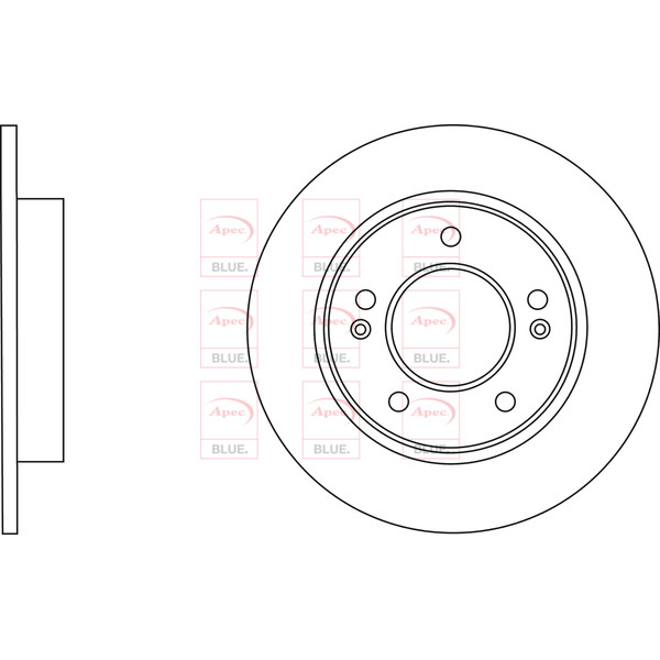 BRAKE DISC (REAR) (SINGLE) image