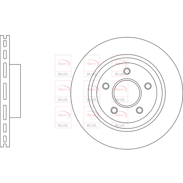 BRAKE DISC (REAR) (SINGLE) image