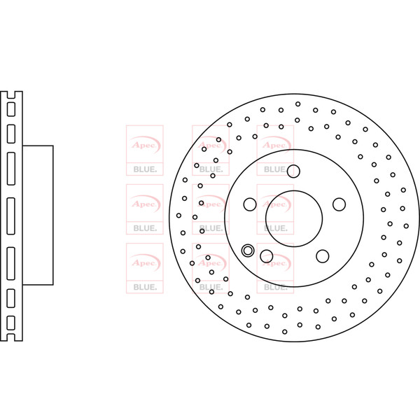 BRAKE DISC (FRONT) (SINGLE) image