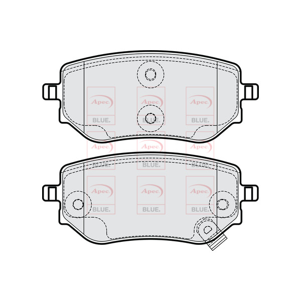 BRAKE PADS (REAR) (R90) image